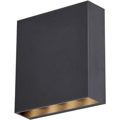 AVIDE LED nástěnné svítidlo Sydney 2, černé, teplé světlo 6W AVIDE LED nástěnné svítidlo Sydney 2, černé, teplé světlo 6W