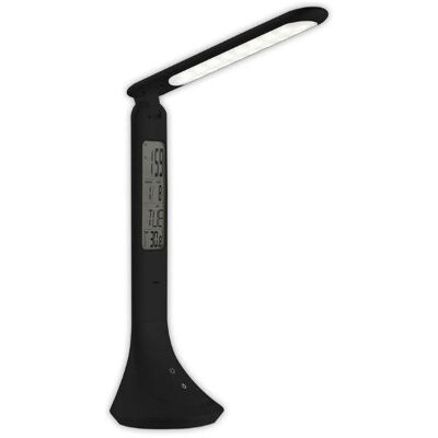Černá LED stolní lampa Avide s kalendářem - Lampa Černá LED stolní lampa Avide s kalendářem - Lampa