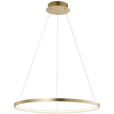 LEUCHTEN DIREKT Anella Zlatá 60cm Závěsná lampa - Moderní, Teplá bílá, 28.5W LEUCHTEN DIREKT Anella Zlatá 60cm Závěsná lampa - Moderní, Teplá bílá, 28.5W