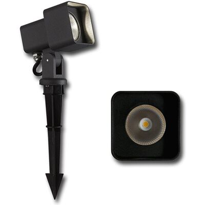 McLED LED svítidlo Kira, 7W, 3000K, IP65, černá barva McLED LED svítidlo Kira, 7W, 3000K, IP65, černá barva