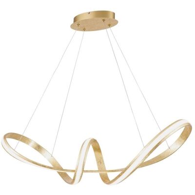 Zlaté závěsné svítidlo Paul Neuhaus Melinda - 80cm LED stmívatelné Zlaté závěsné svítidlo Paul Neuhaus Melinda - 80cm LED stmívatelné