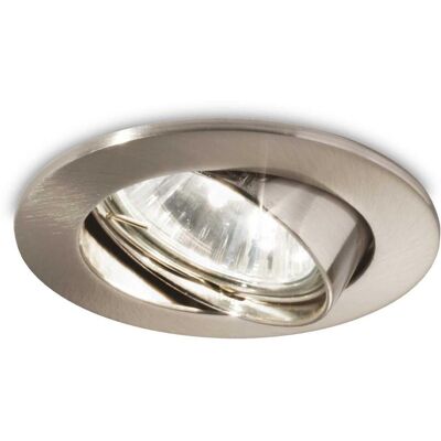 Ideal Lux S Wing podhledové svítidlo 1x GU10 50 W bez zdroje 8,2 cm niklové Ideal Lux S Wing podhledové svítidlo 1x GU10 50 W bez zdroje 8,2 cm niklové