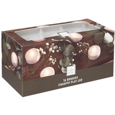 LED svíčky Atmosphera - Bílé, 9g, Model D. 4x3,7cm - LED svíčky LED svíčky Atmosphera - Bílé, 9g, Model D. 4x3,7cm - LED svíčky