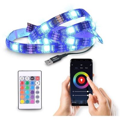 Solight LED WIFI smart RGB pásek pro TV, 4x50cm, USB Solight LED WIFI smart RGB pásek pro TV, 4x50cm, USB