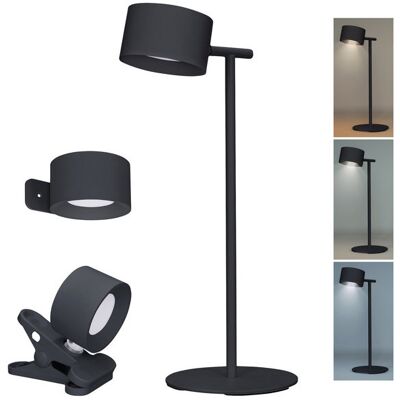 Solight nabíjecí 3v1, 280lm, změna CCT, stmívání, černá Solight nabíjecí 3v1, 280lm, změna CCT, stmívání, černá