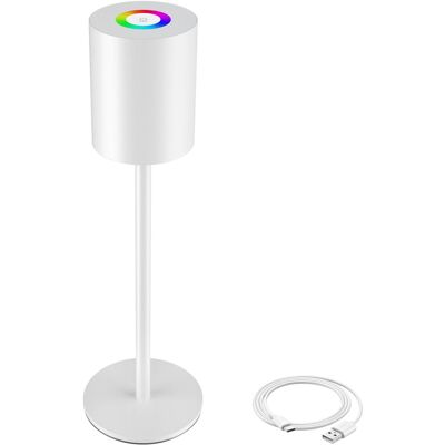 tectake - Corly - Bílá - LED - Table lamp tectake - Corly - Bílá - LED - Table lamp