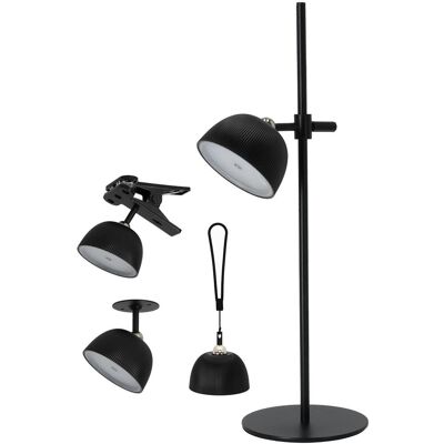 KOBI Light Stolní lampička LED Lizbona 3,5 W CCT 4v1 černá KOBI Light Stolní lampička LED Lizbona 3,5 W CCT 4v1 černá