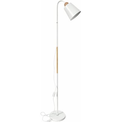 Berger Stojací lampa 1060-FL-1 bílá E27 Berger Stojací lampa 1060-FL-1 bílá E27