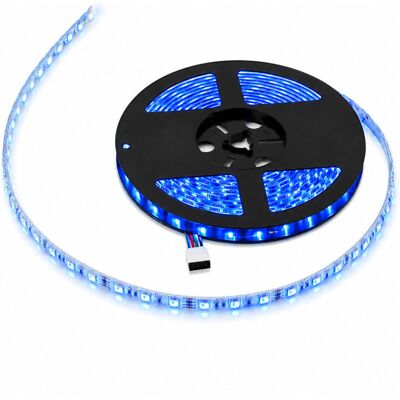 Rebel LED0138-3 LED pásek RGB 5 m, 300× SMD 5050, 12 V, 40 W, IP65, modrý Rebel LED0138-3 LED pásek RGB 5 m, 300× SMD 5050, 12 V, 40 W, IP65, modrý