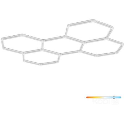 KOBI Light Stropní LED svítidlo HEXLINE 208 × 300 cm, 6500 K KOBI Light Stropní LED svítidlo HEXLINE 208 × 300 cm, 6500 K