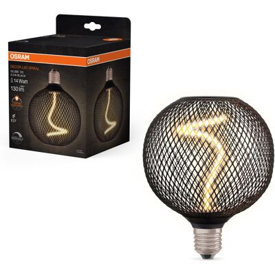 LEDVANCE LED Žárovka E27 Spiral Glob Černá - LED žárovka LEDVANCE LED Žárovka E27 Spiral Glob Černá - LED žárovka