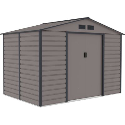 G21 Domek zahradní GAH 529, šedý 202 × 277 × 191 cm G21 Domek zahradní GAH 529, šedý 202 × 277 × 191 cm