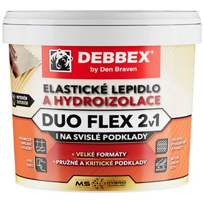 Den Braven - DUO FLEX L8600 - Elastické lepidlo - Hydroizolace - Lepidlo Den Braven - DUO FLEX L8600 - Elastické lepidlo - Hydroizolace - Lepidlo
