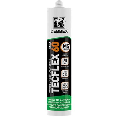 DEN BRAVEN Lepidlo na autoskla Tecflex 510 (3060) 300ml BD černý CZ-SK-HU-EN DEN BRAVEN Lepidlo na autoskla Tecflex 510 (3060) 300ml BD černý CZ-SK-HU-EN
