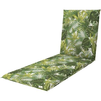 DOPPLER Polštář na lehátko - Motiv listů, zelený, 60x195cm - Liegenauflage DOPPLER Polštář na lehátko - Motiv listů, zelený, 60x195cm - Liegenauflage