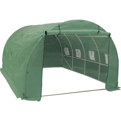 G21 300 x 400 x 200 cm - Zelená Zahradní Skleník z Polyethylénu G21 300 x 400 x 200 cm - Zelená Zahradní Skleník z Polyethylénu