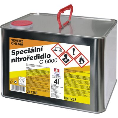 Severochema Speciální nitroředidlo C 6000 4 l Severochema Speciální nitroředidlo C 6000 4 l