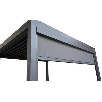 LANIT PLAST boční síťová roleta 5 m k pergole BIOCLIMATIC PREMIUM LANIT PLAST boční síťová roleta 5 m k pergole BIOCLIMATIC PREMIUM