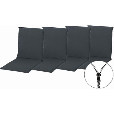 DOPPLER Polstr nízká opěrka ELEGANT 2430, set 4 ks DOPPLER Polstr nízká opěrka ELEGANT 2430, set 4 ks