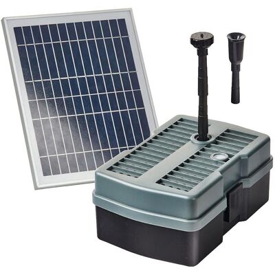 Heissner Solární podvodní filtrace do 1 m3, UV 5 W, čerpadlo 600 l/h SFU600UV-00 Heissner Solární podvodní filtrace do 1 m3, UV 5 W, čerpadlo 600 l/h SFU600UV-00
