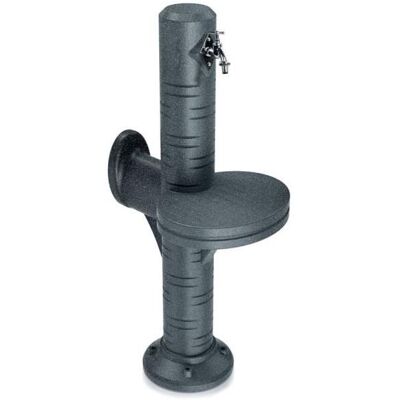 PROSPERPLAST Zahradní sloupek s kohoutkem Freze granit PROSPERPLAST Zahradní sloupek s kohoutkem Freze granit