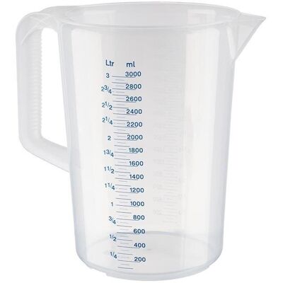 APS Plastová odměrka 3 l, 30049 APS Plastová odměrka 3 l, 30049