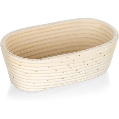 BANQUET NATURAL Ošatka 26 × 13 × 9 cm klas oválná na kynutí chleba BANQUET NATURAL Ošatka 26 × 13 × 9 cm klas oválná na kynutí chleba