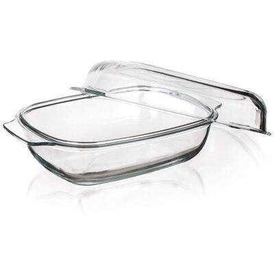 BANQUET skleněný s víkem CASEO 5,7 l, hranatý BANQUET skleněný s víkem CASEO 5,7 l, hranatý