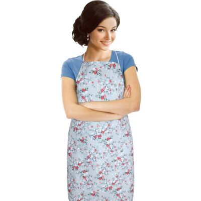 BELLATEX Zástěra Dita 67 × 84 cm 7750/402 kvítí na šedé BELLATEX Zástěra Dita 67 × 84 cm 7750/402 kvítí na šedé