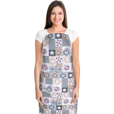 BELLATEX Zástěra Dita 67 × 84 cm 7750/408 patchwork love BELLATEX Zástěra Dita 67 × 84 cm 7750/408 patchwork love