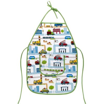 BELLATEX Zástěra dětská Adéla 37 × 47 cm ( 3-5 let ) 7850/055 město BELLATEX Zástěra dětská Adéla 37 × 47 cm ( 3-5 let ) 7850/055 město