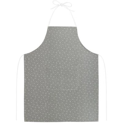 BELLATEX Zástěra Adéla 67 × 84 cm 7750/227 pnoucí kvítek šedý BELLATEX Zástěra Adéla 67 × 84 cm 7750/227 pnoucí kvítek šedý