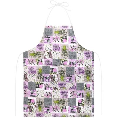 BELLATEX Zástěra Adéla 67 × 84 cm 7750/243 patchwork lila BELLATEX Zástěra Adéla 67 × 84 cm 7750/243 patchwork lila
