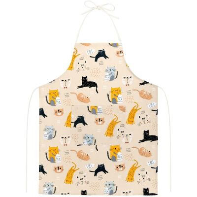 BELLATEX Zástěra Adéla 67 × 84 cm 7750/291 kočičky BELLATEX Zástěra Adéla 67 × 84 cm 7750/291 kočičky