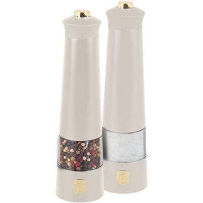 BERLINGERHAUS Mlýnek na pepř a sůl elektrický, sada 2 ks Sahara Collection BERLINGERHAUS Mlýnek na pepř a sůl elektrický, sada 2 ks Sahara Collection