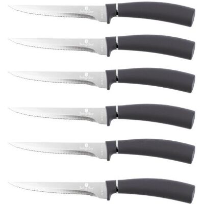 BERLINGERHAUS Sada steakových nožů Carbon PRO Line 6 ks BERLINGERHAUS Sada steakových nožů Carbon PRO Line 6 ks