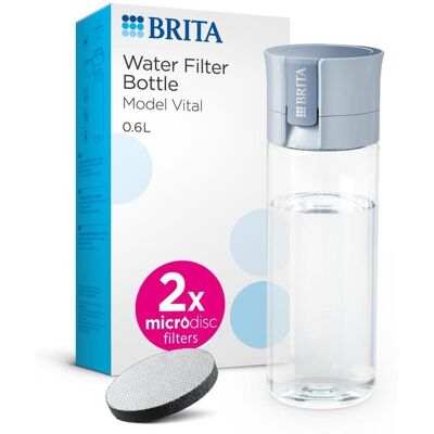 Brita Fill&Go; Vital 0,6 l modrá + 2 × microdics 2024 Brita Fill&Go; Vital 0,6 l modrá + 2 × microdics 2024
