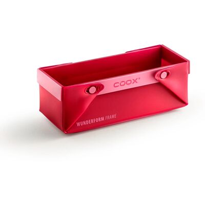 COOX Rozkládací silikonová forma Wunderform Frame S, červená COOX Rozkládací silikonová forma Wunderform Frame S, červená
