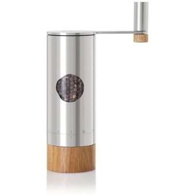 AdHoc Mlýnek na pepř nebo sůl PowerMilll, CeraCut, XL, ocel dřevo akrylát 20 cm AdHoc Mlýnek na pepř nebo sůl PowerMilll, CeraCut, XL, ocel dřevo akrylát 20 cm