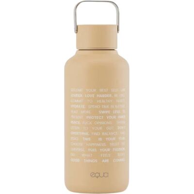 EQUA Lehká nerezová lahev Timeless Motivation 600 ml – limitovaná edice EQUA Lehká nerezová lahev Timeless Motivation 600 ml – limitovaná edice