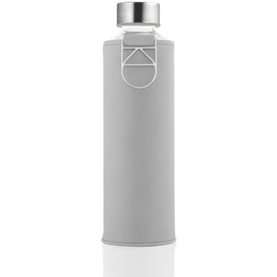 EQUA skleněná láhev s obalem z umělé kůže Mismatch Grey Dove 750 ml EQUA skleněná láhev s obalem z umělé kůže Mismatch Grey Dove 750 ml