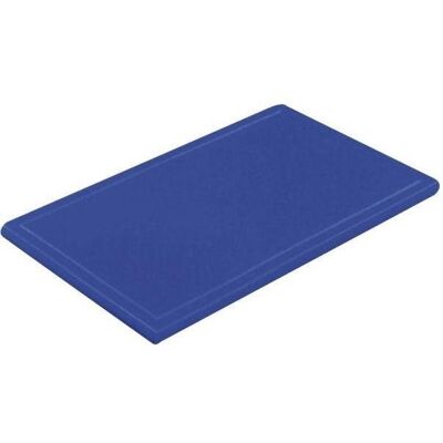 Gastro Prkénko krájecí plastové 40x30x1 cm, s drážkou, modré Gastro Prkénko krájecí plastové 40x30x1 cm, s drážkou, modré