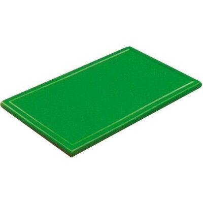 Gastro Prkénko krájecí plastové 53x32,5x2 cm GN 1/1, s drážkou, zelené Gastro Prkénko krájecí plastové 53x32,5x2 cm GN 1/1, s drážkou, zelené