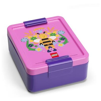 Lego Storage Bee box na svačinu - fialový Lego Storage Bee box na svačinu - fialový