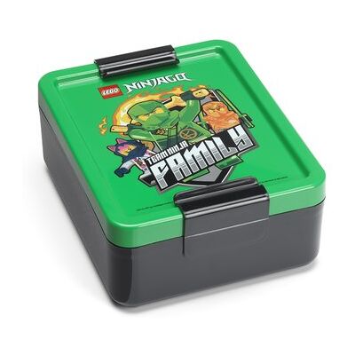 Lego Storage Ninjago box na svačinu - zelený Lego Storage Ninjago box na svačinu - zelený