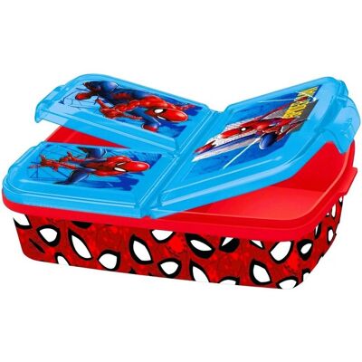 STOR Svačinový box s přihrádkami Spider-Man STOR Svačinový box s přihrádkami Spider-Man