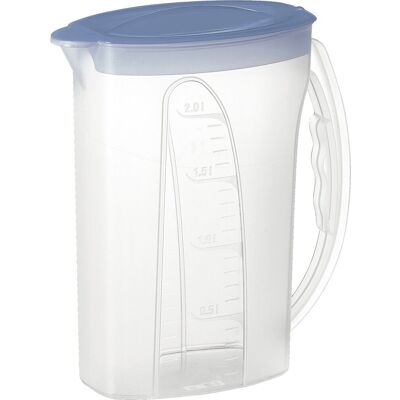 Rotho do lednice 2 l, průhledný, modrý Rotho do lednice 2 l, průhledný, modrý