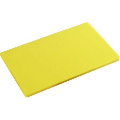 KESPER Prkénko na krájení, 53 × 32,5 × 1,5 cm, plast, žluté KESPER Prkénko na krájení, 53 × 32,5 × 1,5 cm, plast, žluté