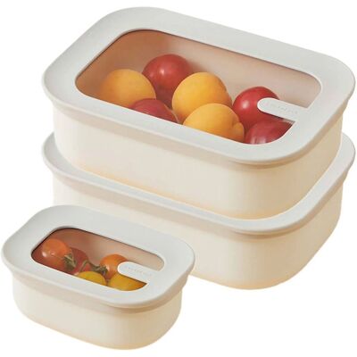 LocknLock HLE4120S21 Dóza na potraviny Dual Nesting set 3 ks LocknLock HLE4120S21 Dóza na potraviny Dual Nesting set 3 ks