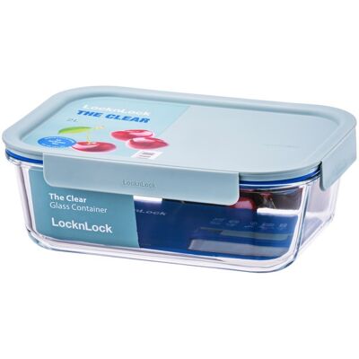 LocknLock "CLEAR" obdélníková dóza 2 l mint LocknLock "CLEAR" obdélníková dóza 2 l mint